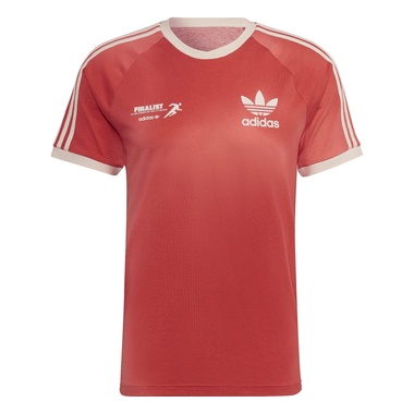 Peach adidas Originals Graphics Mellow Ride Club 3-Stripes